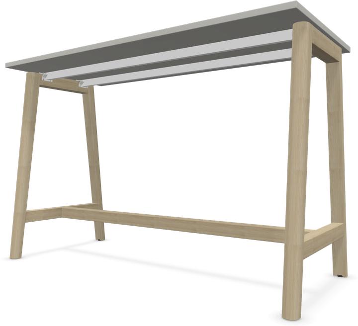 Actual product image Narbutas Nova Wood high table (160 x 70 x 105 cm)