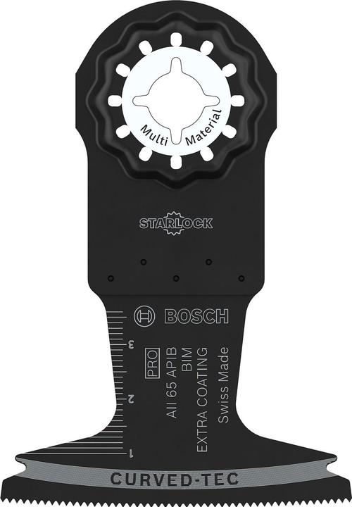 Bosch Professional Zubehör PRO AII 65 APIB mes voor multifunctioneel gereedschap, 65 x 40 mm