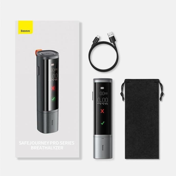 Image du produit Baseus Electronic Breathalyzer SafeJourney Pro (Grey)