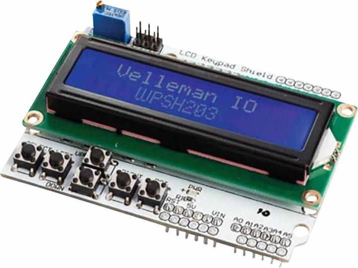 Produktbild Whadda Display LCD1602 & Keypad Shield für Arduino
