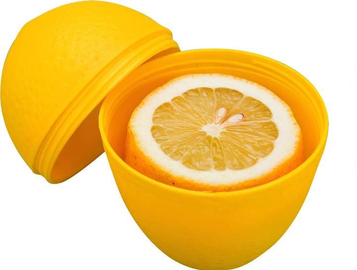 Ibili Zitronenbehälter 9 x 11 cm Praktischer Behälter für Zitronen