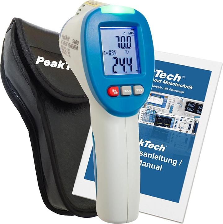 Image du produit Peaktech P 5400 Thermomètre IR / Mesureur de point de rosée