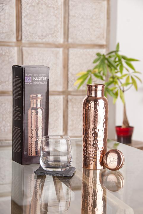 Actual product image Berk Drinking bottle made of copper, 650ml (0.65 l)