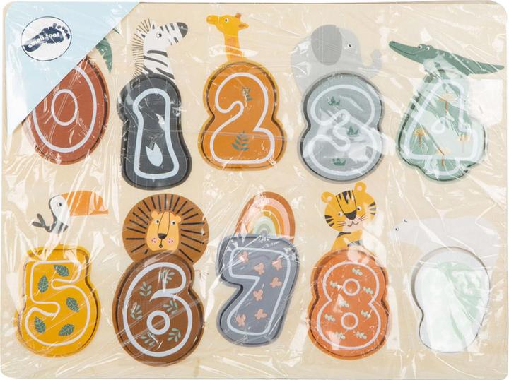 Immagine prodotto small foot Numeri Safari (10 pezzi)