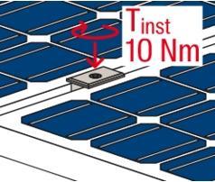 Image du produit Fischer Mittel/Endkl. Uni.vorm. PM U 30-50 AL sw (50 mm)