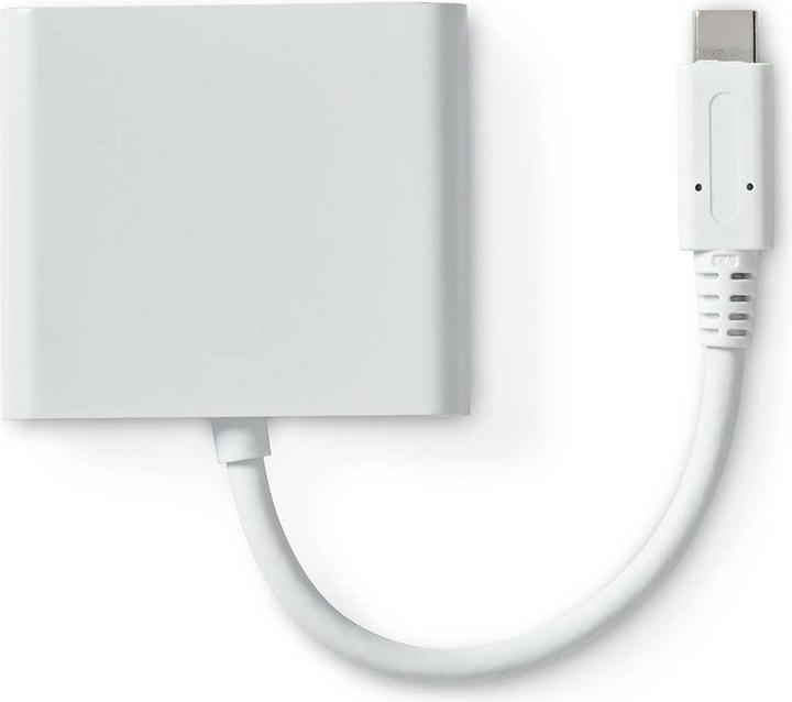 Actual product image Nedis USB Multi-Port Adapter | USB 3.2 Gen 1 | USB-C™ Plug | HDMI™ Output / USB-A Jack / USB-C (USB-C, 3 Ports)