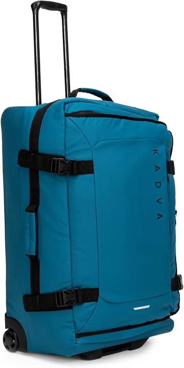 Actual product image Kadva Carry-On Suitcase with Wheels, Telescopic Frame, Two Compartments for Efficient Packing (102 l)