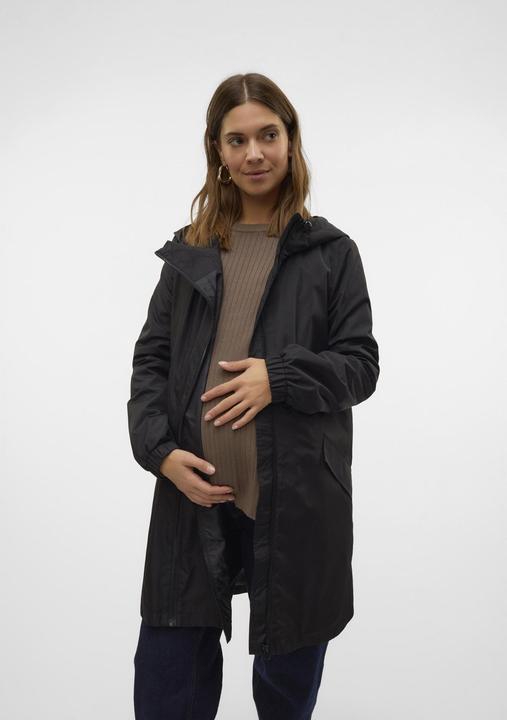 Produktbild Mamalicious Stehkragen Elastische Bündchen Mantel Jacke (XS)