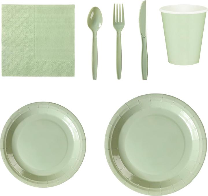 Produktbild I Am Creative Einweg Geschirr Party Tisch Deko (116 x)