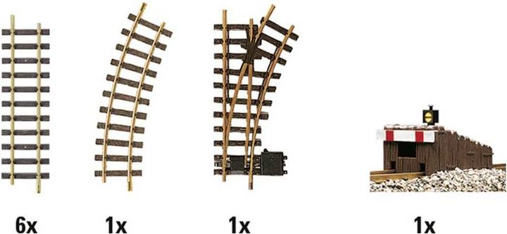 Produktbild LGB G Gleis 19901 Ergänzungs-Set (Spur G)