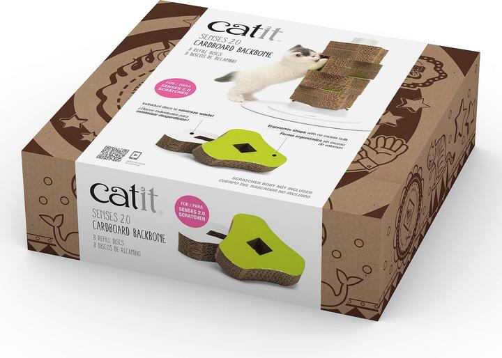 Produktbild Catit Senses 2.0 Pappelemente Set 8 Stück (Beige)