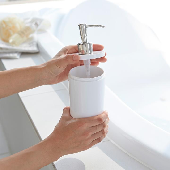 Actual product image Yamazaki Round soap dispenser TOWER