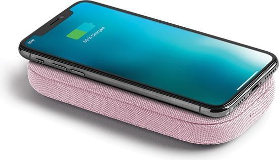 Image du produit Lexon Powersound Powerbank indukcyjny 5000 mAh z głośnikiem bluetooth różowy/pink LA128P (5000 mAh)