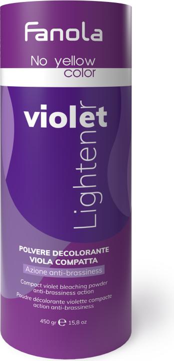 Actual product image Fanola Polvere Decolorante Viola 450 Gr (Violet)