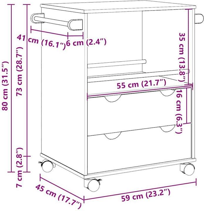 Actual product image vidaXL Wapeka