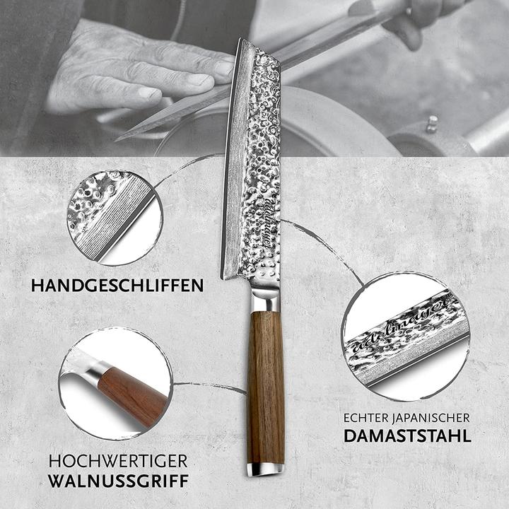 Produktbild Adelmayer Damast-Kiritsuke-Messer 18cm (18 cm)