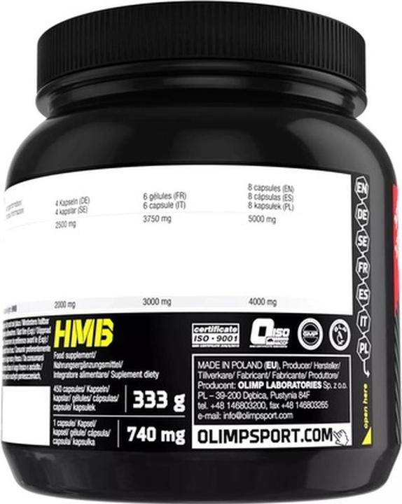 Actual product image Olimp Sport Nutrition Hmb (1 Piece, Capsules, 900 g)