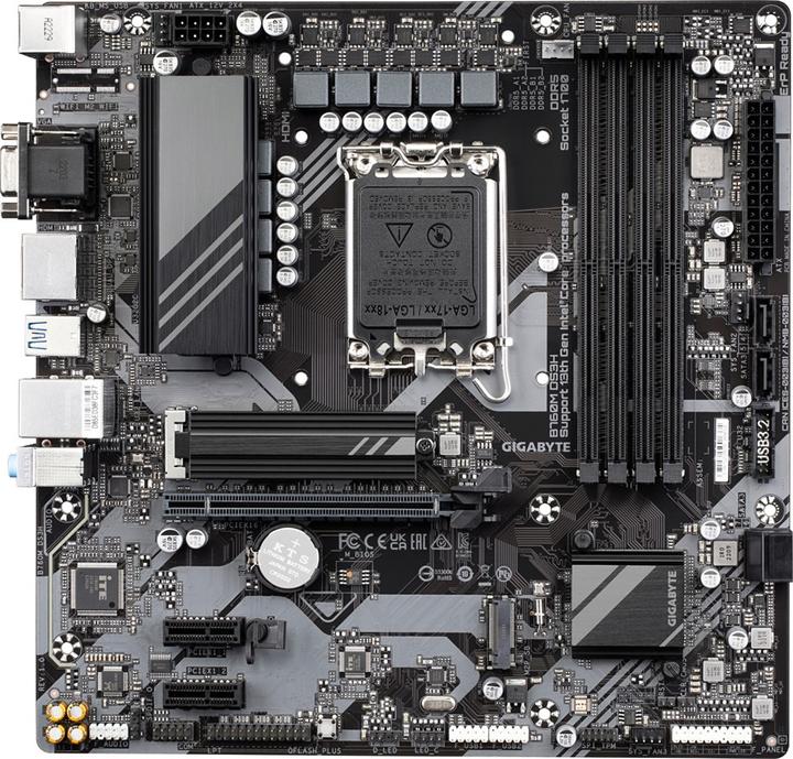 Produktbild Gigabyte B760M DS3H (LGA 1700, Intel B760 Express, mATX)
