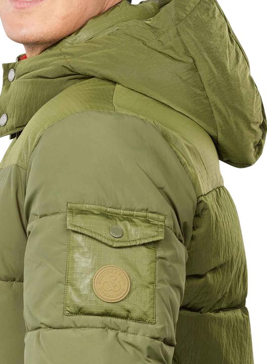 Produktbild Scotch & Soda Mid Length Puffa Jacket Fabric Mix Green (M)