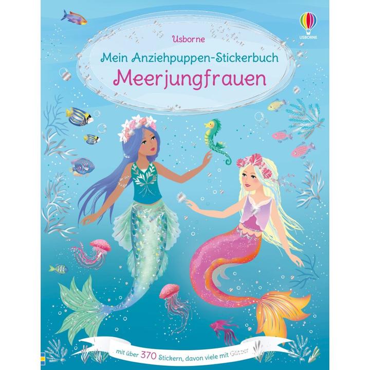 Produktbild Mein Anziehpuppen-Stickerbuch: Meerjungfrauen
