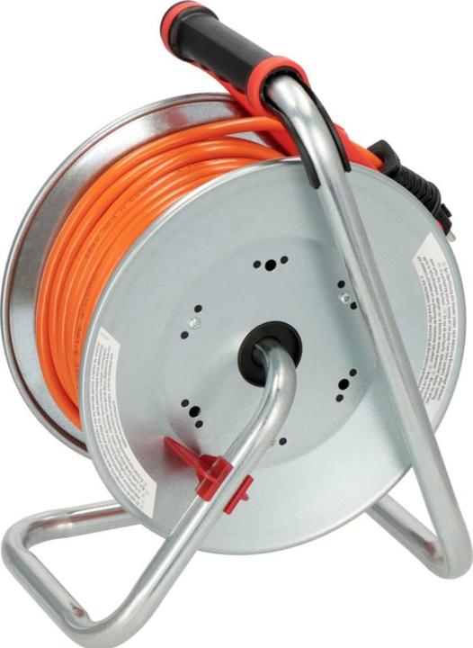 Produktbild Brennenstuhl 1198740 Kabeltrommel 25 m Orange Schutzkontakt-Stecker (25 m, 1.50 mm²)