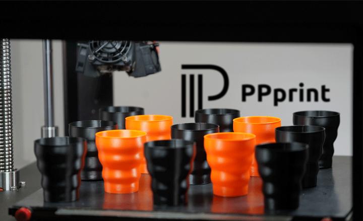 Image du produit PPprint Filament P-721 gris 0.6kg 1.75mm (PP, 1.75 mm, 600 g, Gris)