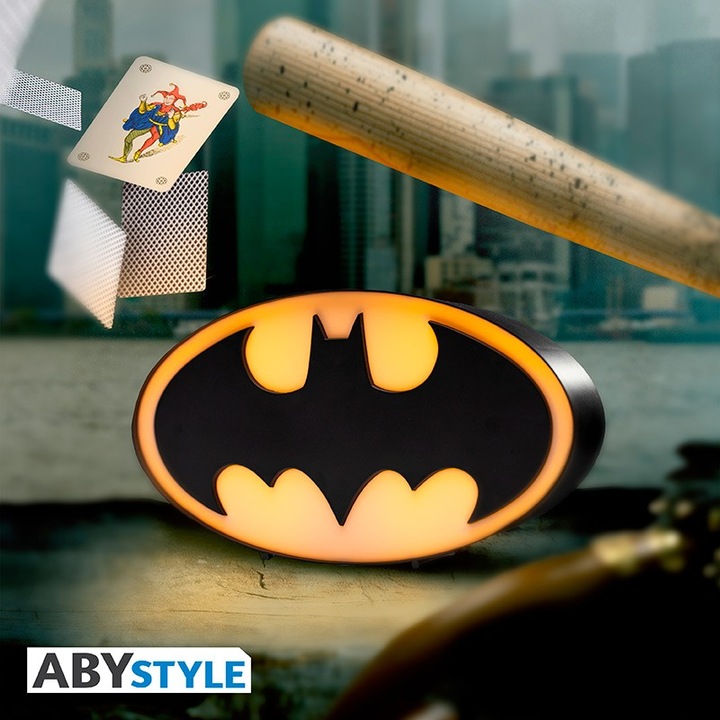 Actual product image ABYstyle Lampada DC Comics : Bat Logo Lamp