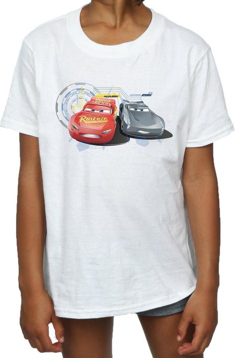 Image du produit Disney - T-shirt CARS LIGHTNING VS STORM - Fille (116)