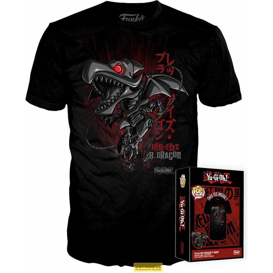 Funko, Shirt, Yu-Gi-Oh! Boxed Tee T-Shirt Rd Eyes B. Dragon Grösse M, Mehrfarbig, (M)