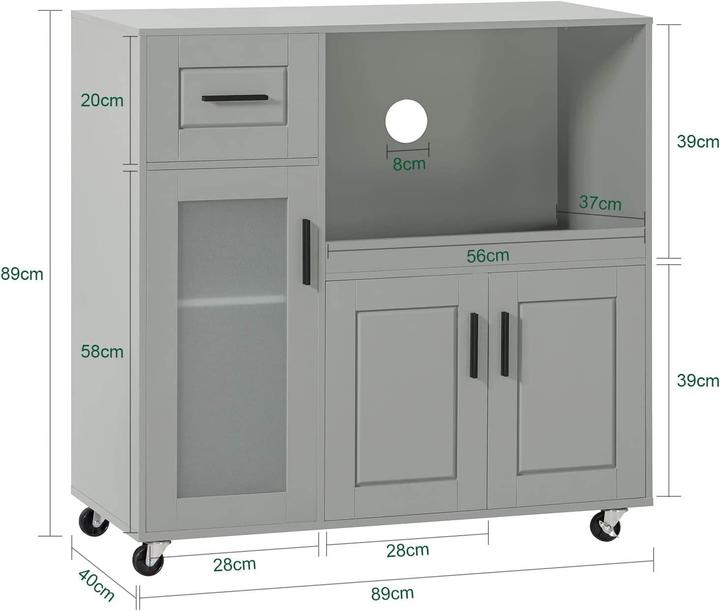 Actual product image SoBuy Küchenschrank