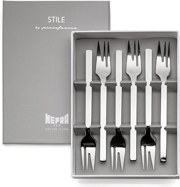 Actual product image Mepra AZB1026VI1136 Steak knife, vintage, stainless steel (6 Piece, Knife)