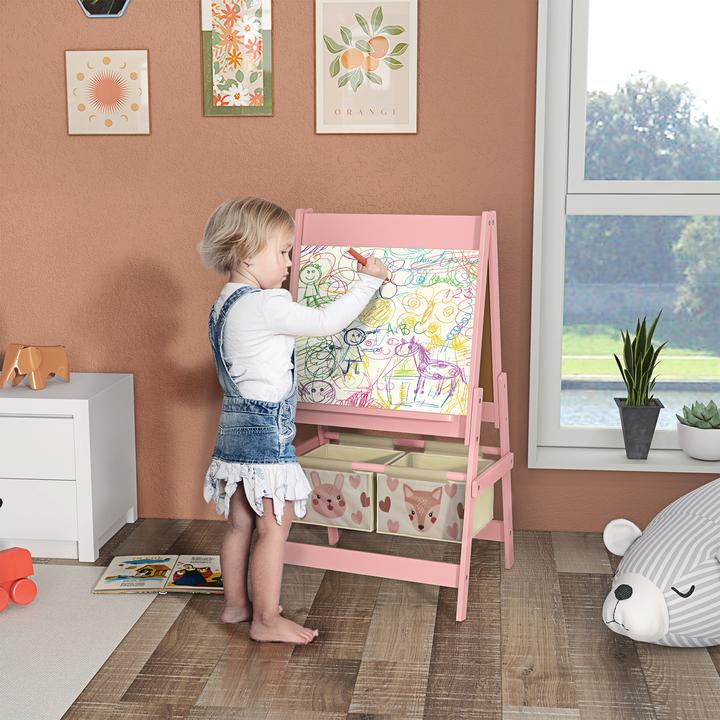 Image du produit Aiyaplay Tableau pour enfants avec rouleau de papier et sac à suspendre