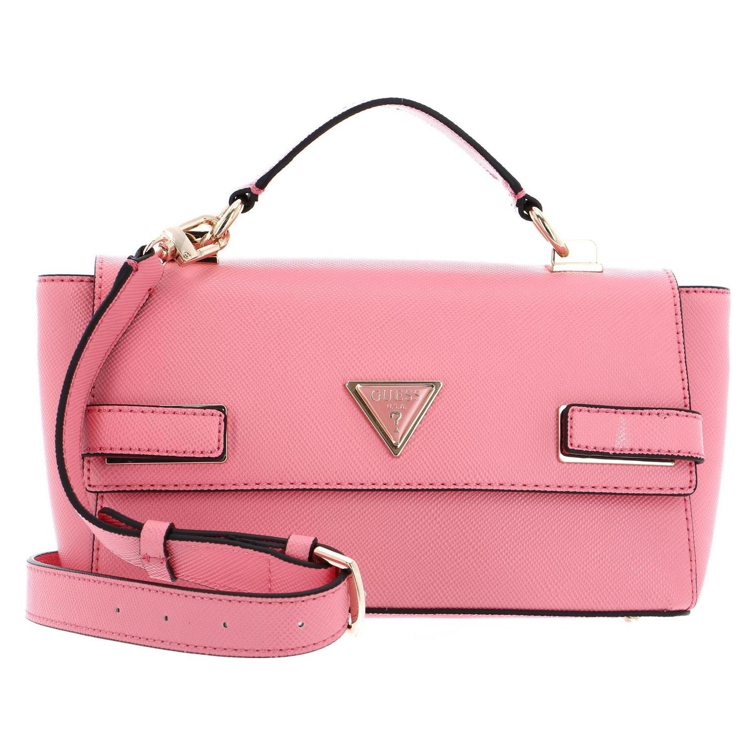 Guess, Damen, Handtasche, Matilde Top Handle Flap, Rosa