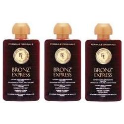 Bronz Express, Selbstbräuner, 3x Academie Lotion Auto-Bronzante Teintee Selbstbräunungslotion 100 ml = 300 ml (300 ml)