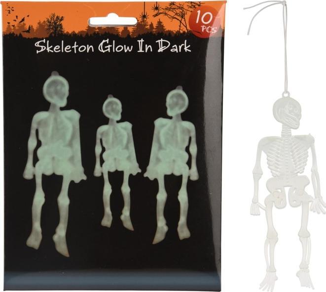 Actual product image Free & Easy Leuchtskelett - Halloween - 10 Stück (10 pcs.)