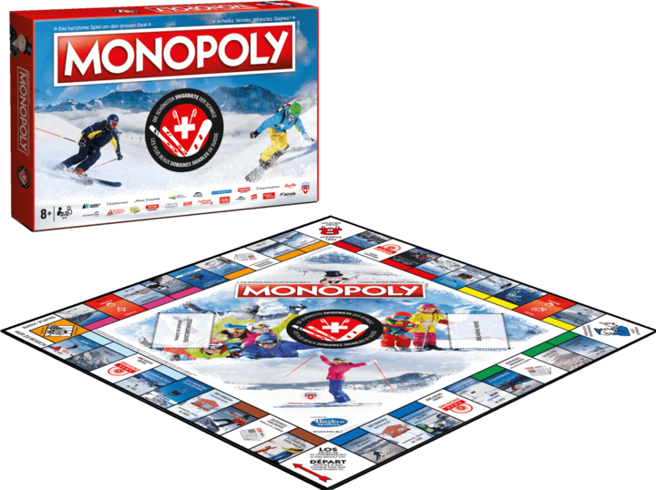 Immagine prodotto Hasbro Monopoli Le più belle stazioni sciistiche della Svizzera (Tedesco, Francese)