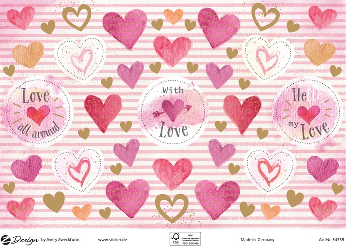 Produktbild Avery Deko Sticker