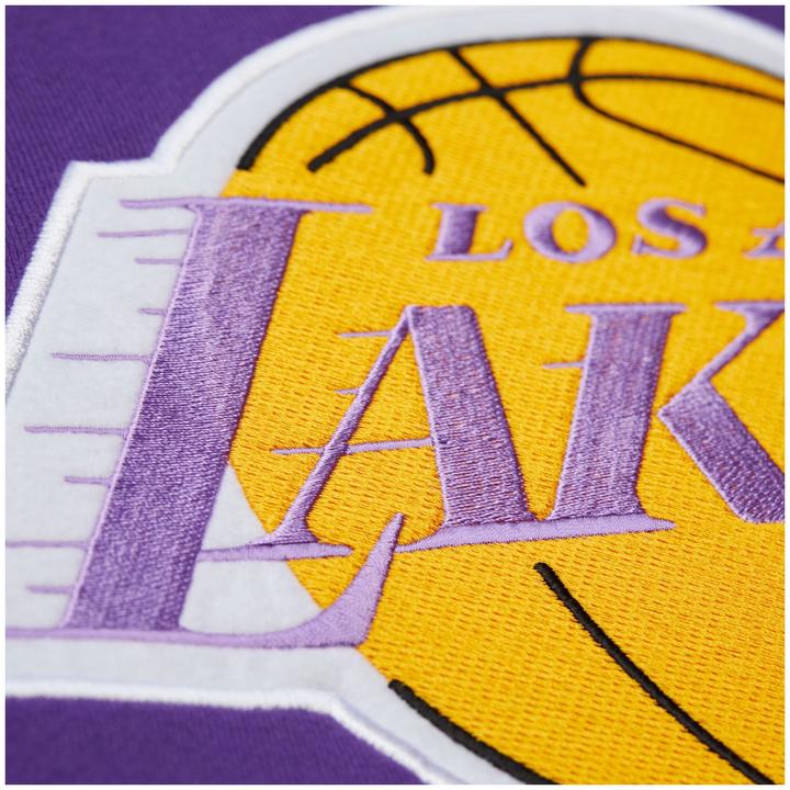 Actual product image Mitchell & Ness Fleece Hoody ORIGINS Los Angeles Lakers - M (M)