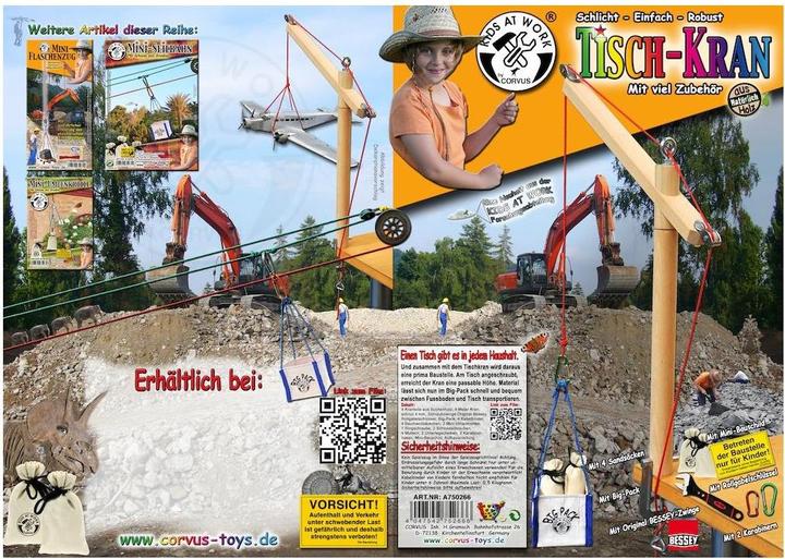 Produktbild Corvus Toys Tisch-Kran