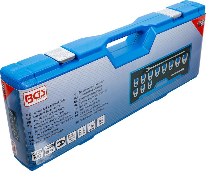 Produktbild BGS Hahnenfussschlüssel-Satz (32 mm, 24 mm, 22 mm, 23 mm, 21 mm, 27 mm, 26 mm, 30 mm, 28 mm, 20 mm, 25 mm)