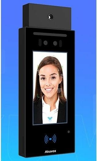 Produktbild Akuvox Access Controll A05S+MD02 Kit On-Wall, face recognition, forehead temperature measurement, ca