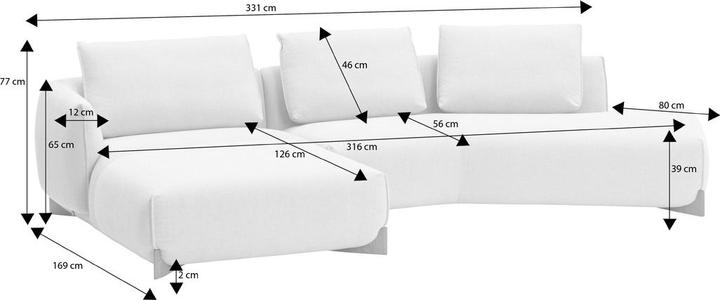 Produktbild Leolux Naila (Ecksofa)