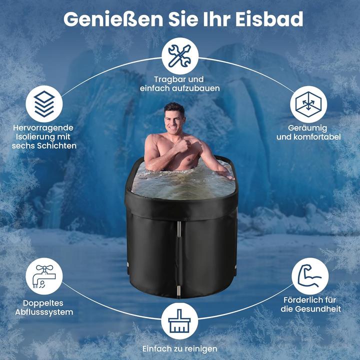 Produktbild Faas Faltbare Eisbadewanne (114 cm, 60 cm)