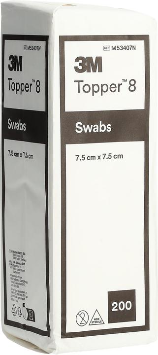 Image du produit Topper 8 NW Compresses 7.5x7.5cm non stériles 200 pces