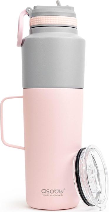 Produktbild Asobu Twin Pack Bottle with Mug 0.9 L + 0.6 L (0.90 l)