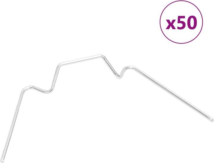 Image du produit VidaXL Clips de serre 50 pcs. W Type