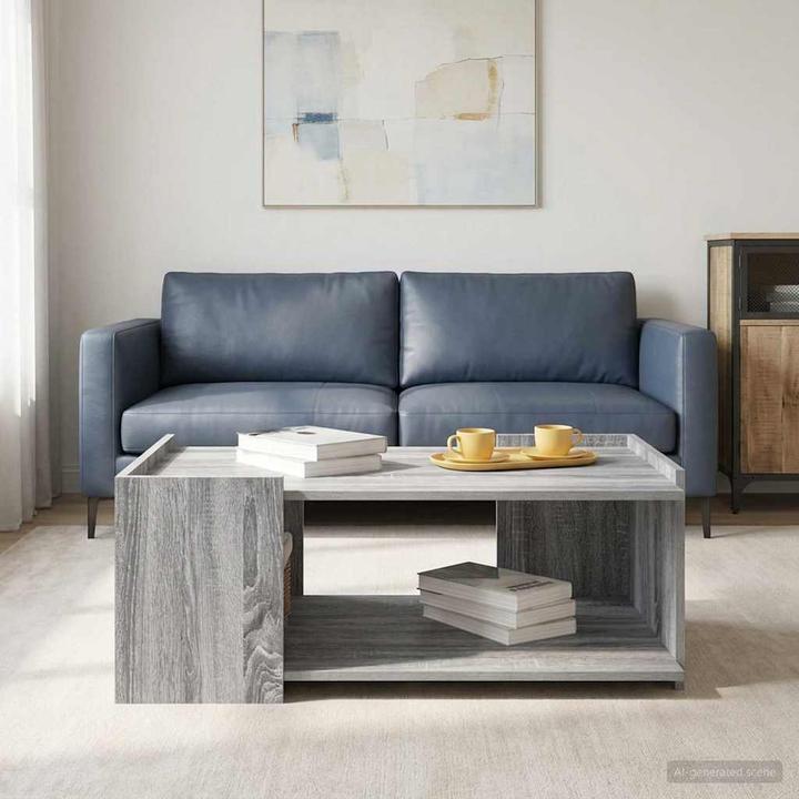 Image du produit vidaXL Moderner Couchtisch (90 x 50 x 33 cm)