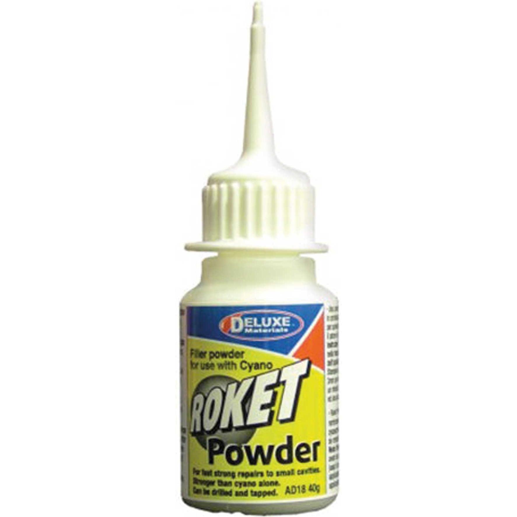 Deluxe Materials, Klebstoff, Roket Powder 40g (50 g, 40 ml)
