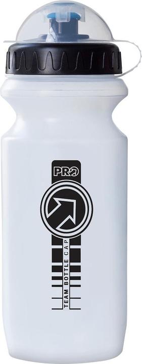 Produktbild PRO Trinkflasche Team Transparent 600ml Kunststoff, Mit Schutzkappe (0.60 l)