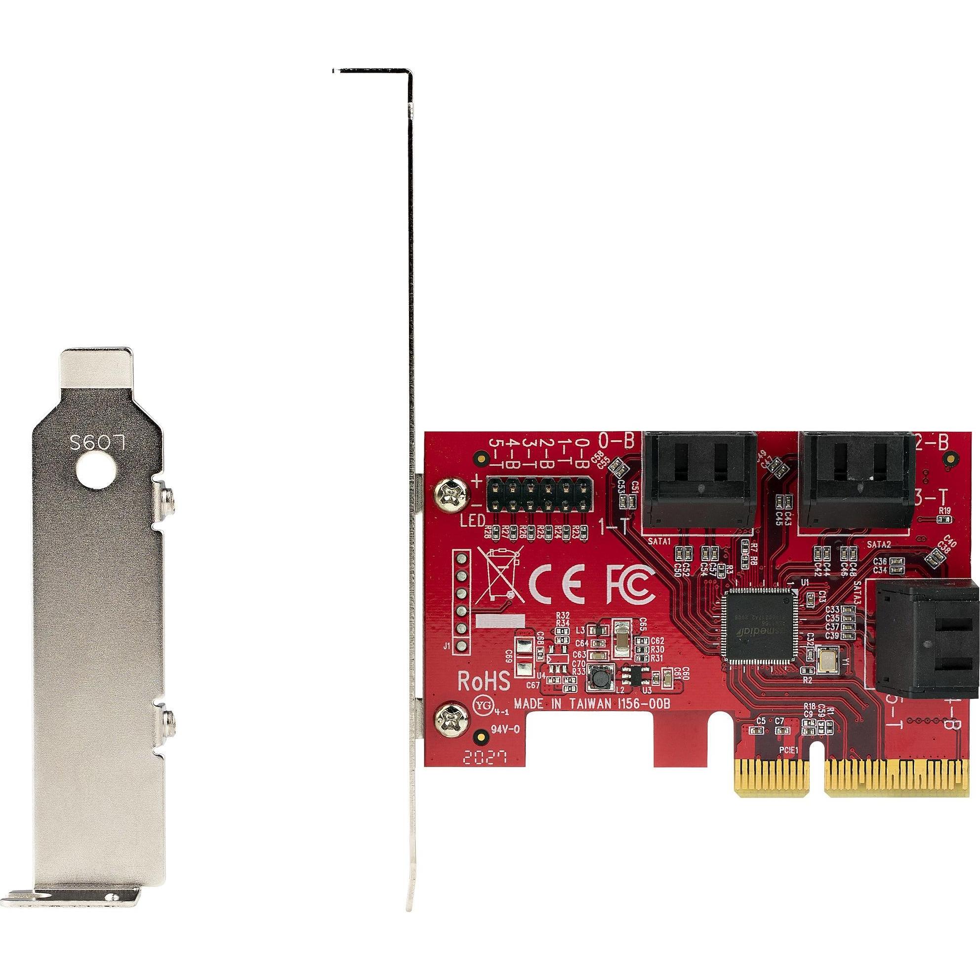 Thumbnail - StarTech 6Port SATA PCIe Card, Storage Controller